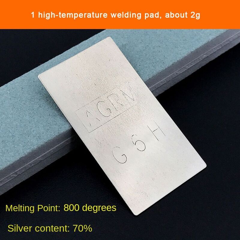Medium Low Temperature Welding Plate Brazing 600/700/800 Centigrade Soldering Sheet Solder Flux Soldering Accessories