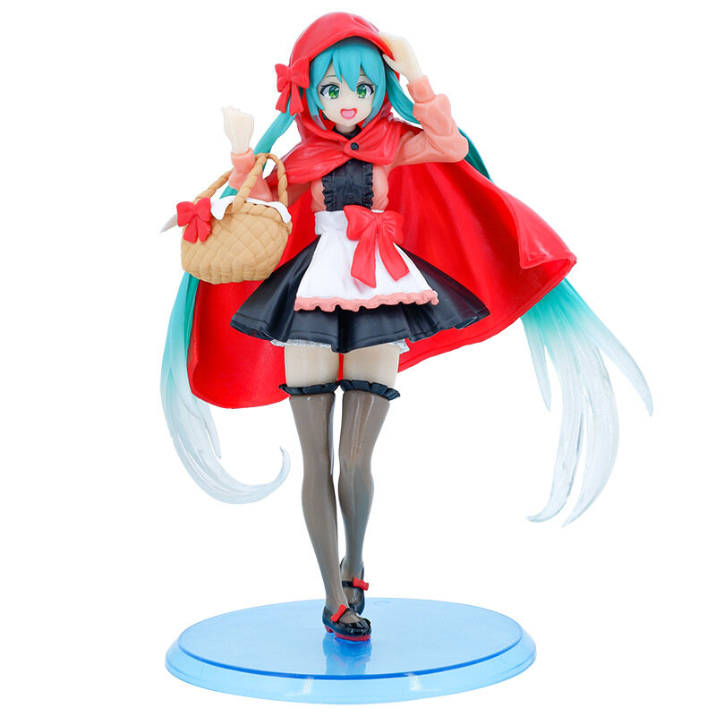 Flower Fairy Miku Action Figures, Janpanese Anime Girl Collectible Model Statues, ornamento em PVC, brinde para crianças, 19cm