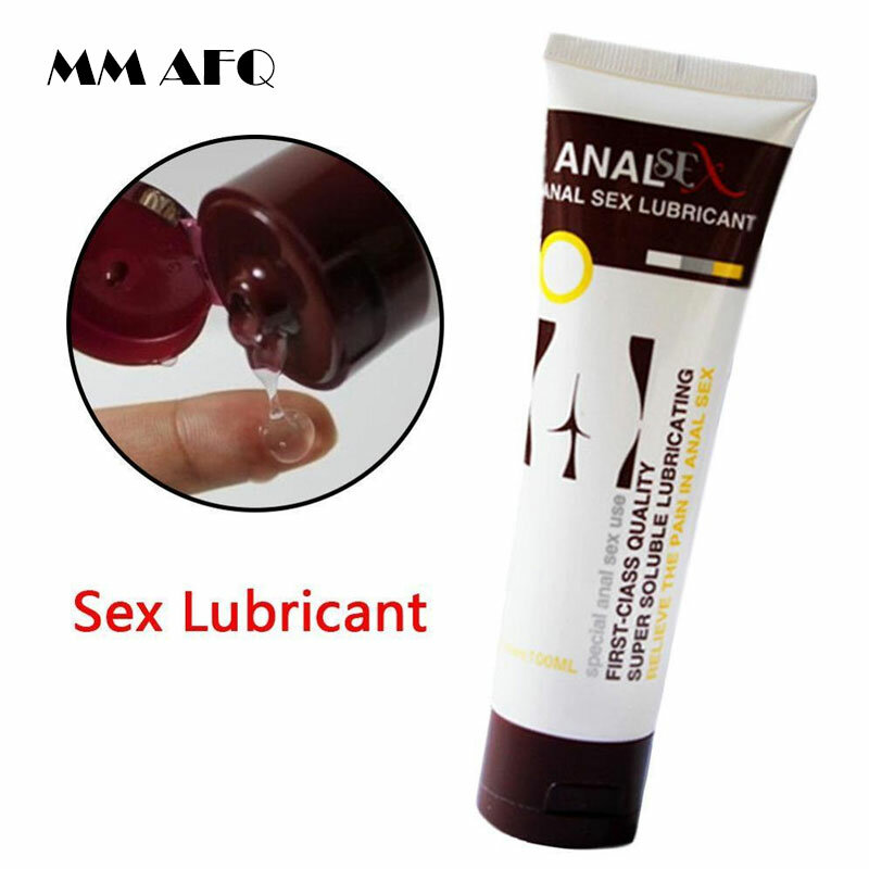 100ml di seta anale analgesico grasso lubrificante del sesso sollievo dal dolore a base d'acqua Gel Anti-dolore crema anale olio del sesso per adulti donne Gay uomini