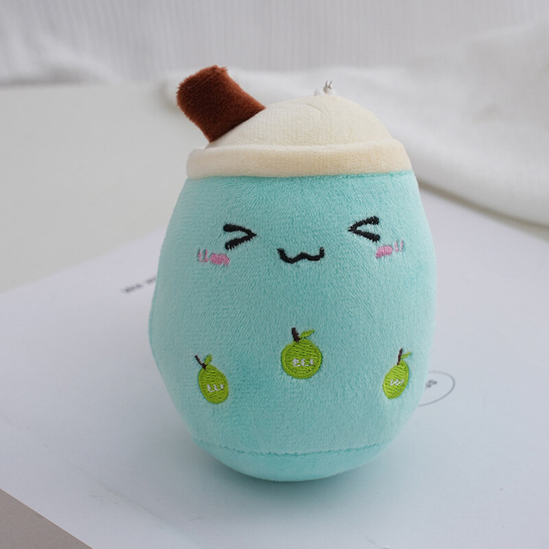 1 szt. Kubek do Bubble Tea pluszowe zabawki Kawaii z herbata mleczna owocowym dla dzieci wypchana lalka miękka poduszka prezent urodzinowy dla przyjaciółki