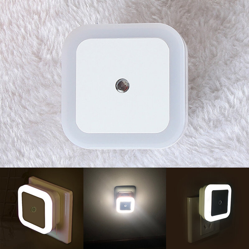 Светильник-ночник с датчиком движения, умный прикроватный светильник на батарейках для комнаты, коридора, ванной, дома
