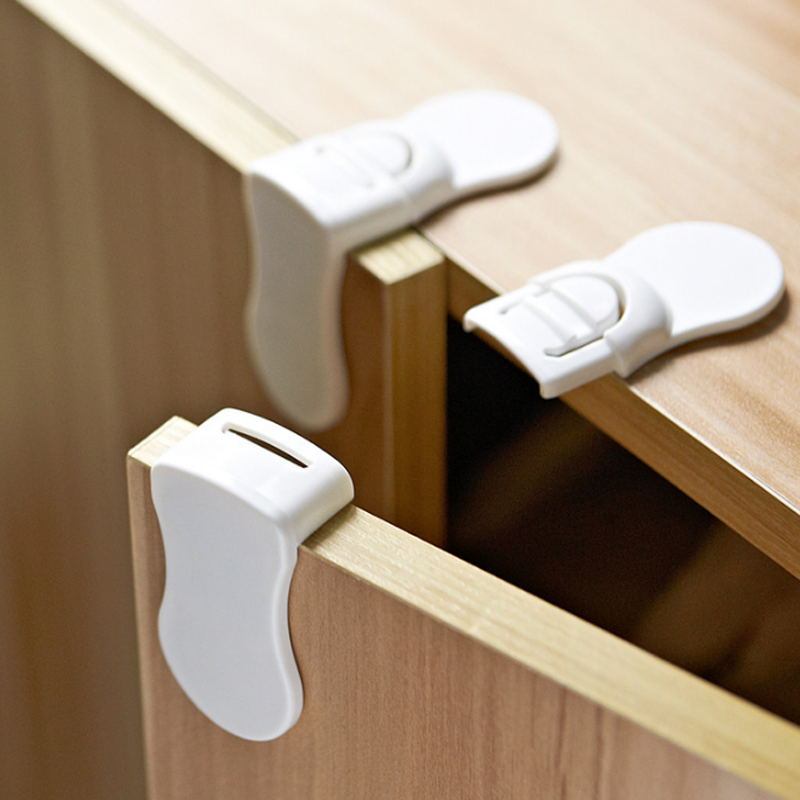 5 Pcs/lot baru kunci sudut keamanan untuk anak-anak pintu kabinet bayi perlindungan kunci laci
