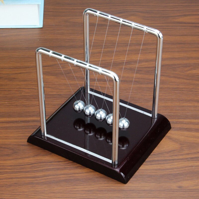 Ball Science Toy leggi conservazione energia Toy interattivo per alleviare lo Stress ufficio