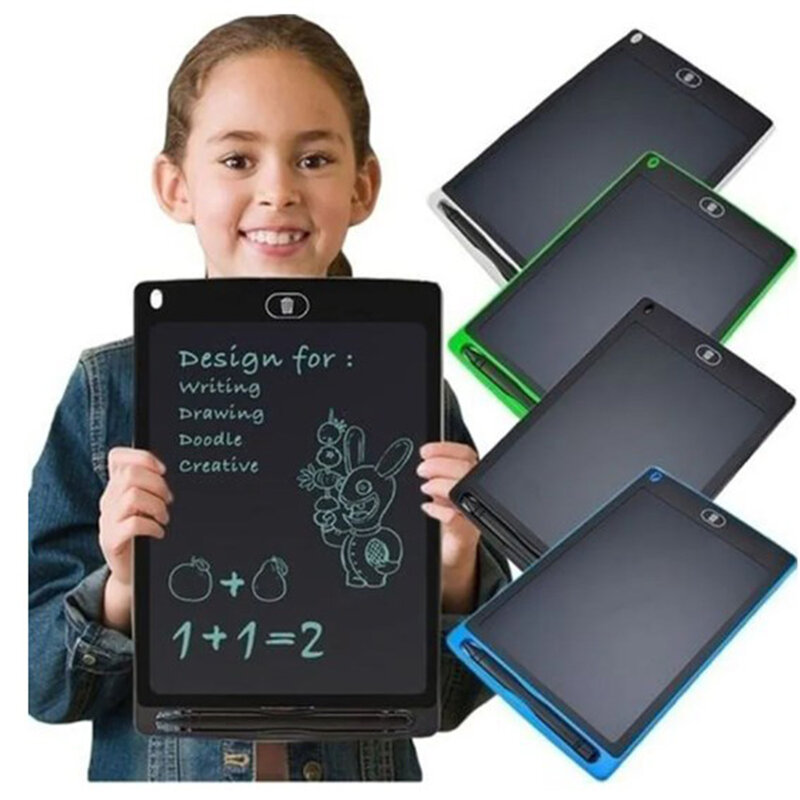 Prancheta eletrônica para crianças, Escrita de tela LCD, Comprimidos de desenho gráfico digital, Brinquedos de escrita manual, 8.5in