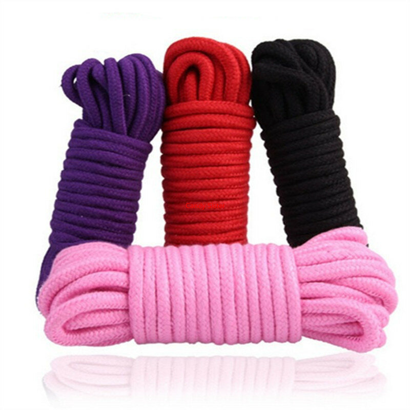 Slave Bondage Rope Sex Toys para Adultos, Jogos de Casais, Restraint Products, Shibari Hogtie, Fetish Harness, Thicken Cotton, 2 m, 5 m, 10 m, 20m