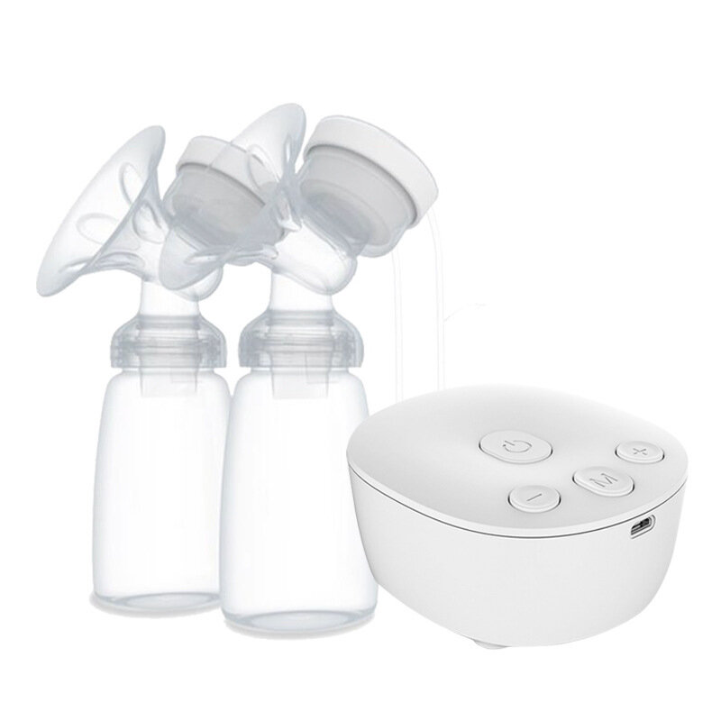 Bomba de mama silenciosa elétrica portátil para recém-nascido, extrator de leite mãos-livres, ordenhador silencioso, BPA livre, conforto amamentação, novo