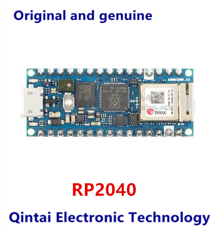 ARDUINO NANO RP2040 conectar con el cabezal Raspberry Pi RP2040 Placa de desarrollo