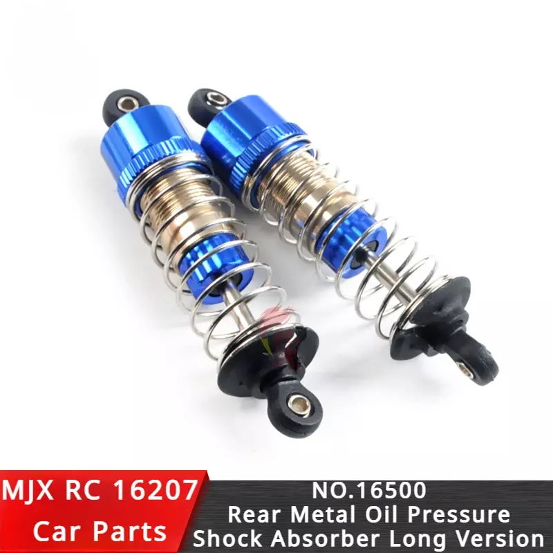 MJX 16207 RC 정품 완충기 부품, 리모컨 자동차 예비 부품, 16500 16510 금속 오일 압력 완충기