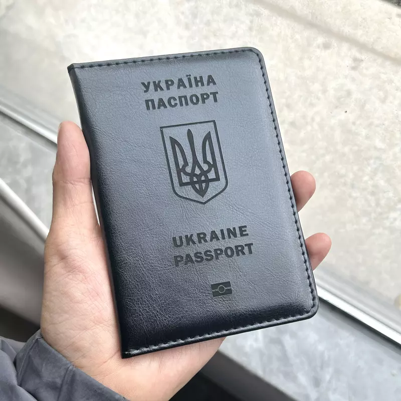 Ukraіne Paspoorthoes Reisdekking Paspoort Oekraïense Portemonnee Hoezen Voor Paspoorten Meisjes