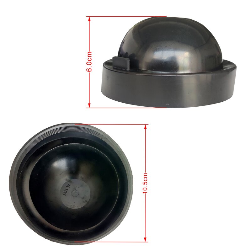 Universal Car Headlight Bulb tampa contra poeira, LED HID Housing Seal Cap, borracha, 60mm, 65mm, 70mm, 75mm, 80mm, 83mm, 85mm, 90mm, 100 milímetros, 105 milímetros, 2 PCes