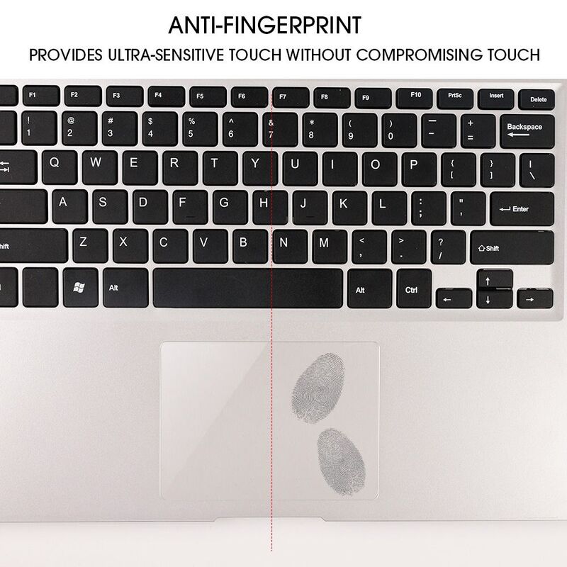 Pelindung Laptop Touchpad stiker Film pelindung Anti gores pelindung bening untuk Apple MacBook 13 14 15 16 inci Bar sentuh Air Pro 2023