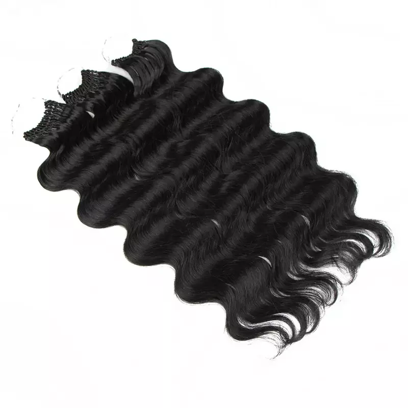 Body Wave Synthetic Twist Crochet 24 Inch Bundles Crochet Braids Curly Extensions Ombre Blonde Braiding Crochet Hair 180g