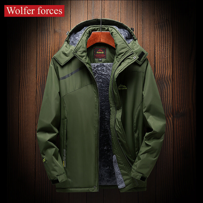 Куртка мужская зимняя оверсайз, мотоциклетная уличная одежда для треккинга, холодного альпинизма