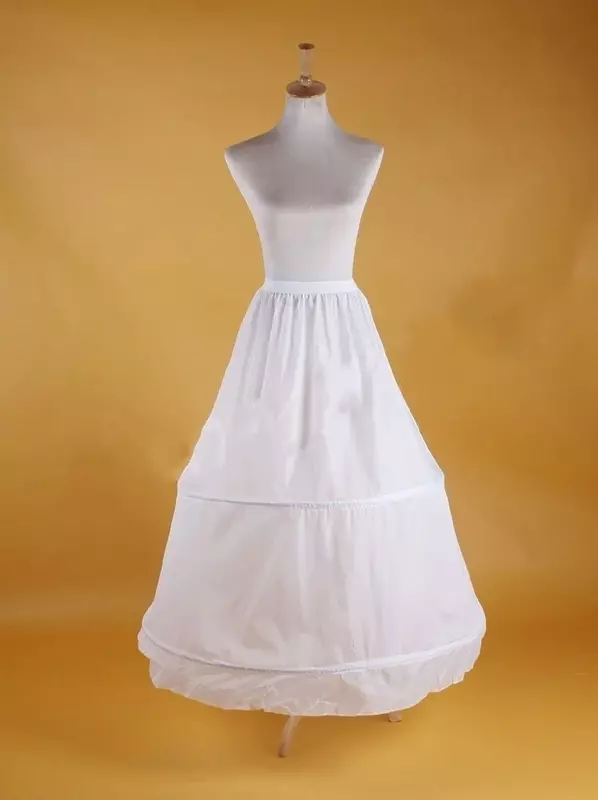 Bridal Hoop Skirt Wedding Petticoat Accessories Crinoline Slip White