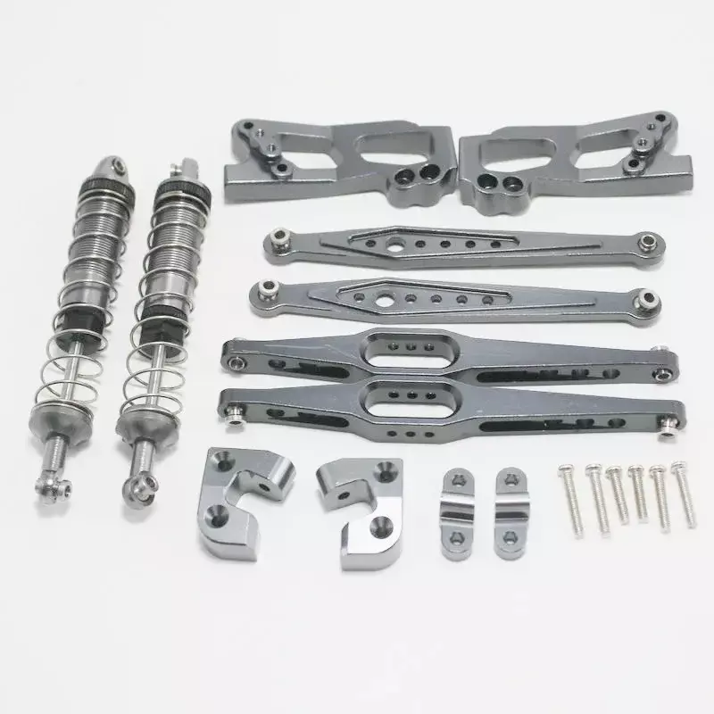 RC Car Spare Parts para Wltoys 12428, 12423, 12428-A, B, C, Atualização, Eixo traseiro de metal, Main Beam Discreet Kit