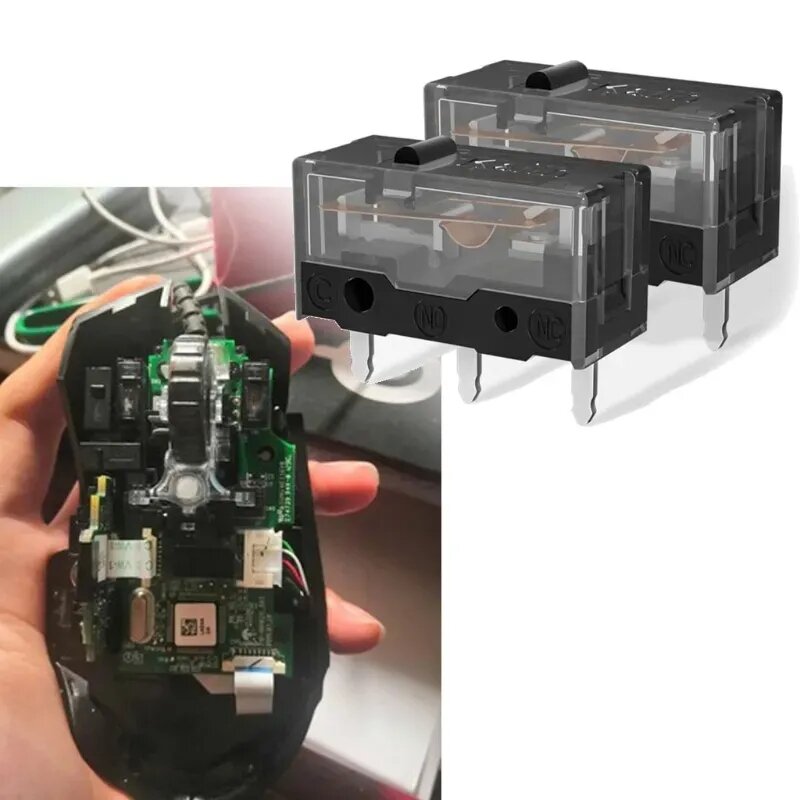 Kailh GM 4.0 2.0 8.0 Nút Bấm Chuột Chuyển Microswitch Cho Chuột Chơi Game Logitech Sử Dụng Chuột Máy Tính Trái & nút Bên Phải