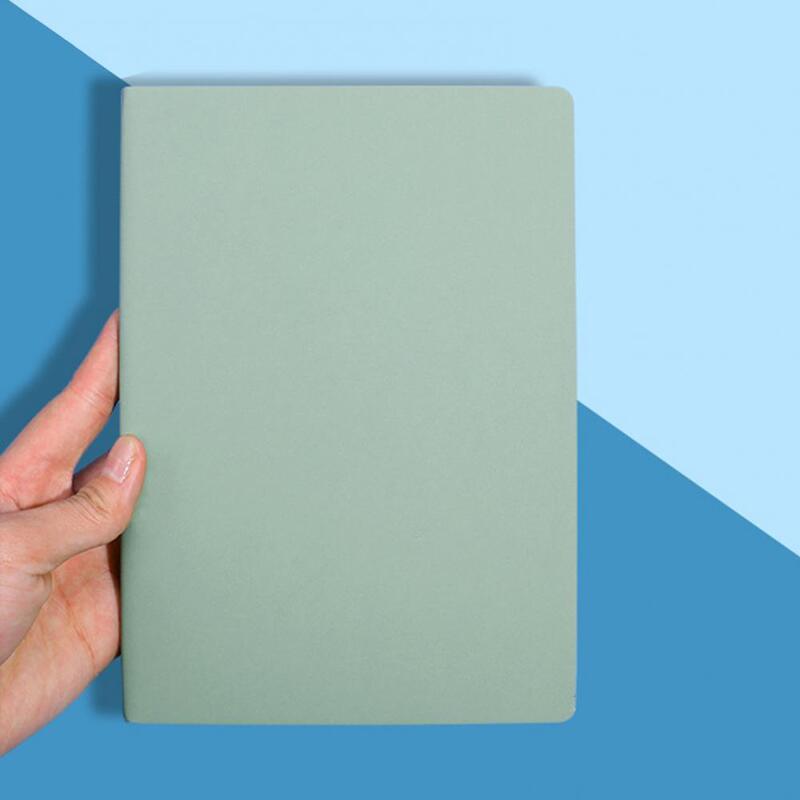 Buku catatan portabel A5 kulit lembut jurnal jadwal buku harian perencana Agenda Bisnis Notepad pasokan kantor siswa alat tulis
