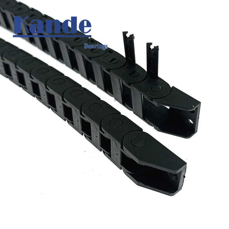 Trascinamento cavi 5x5 7x7 10x10 10x15 10x20 10x30 L1000mm portacavi catena con connettori terminali per stampante 3D CNC incisione Voron