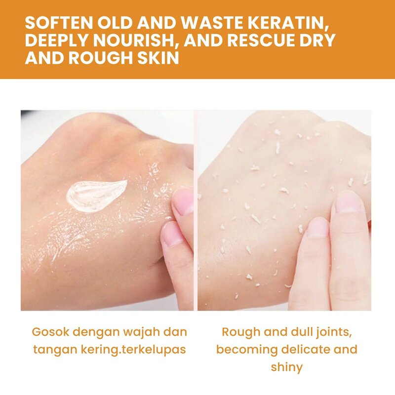Body Exfoliating Gel Moisturizing Whitening Face Gently Exfoliator Delicate And Brightening Skin Cleansing Exfoliating Cream
