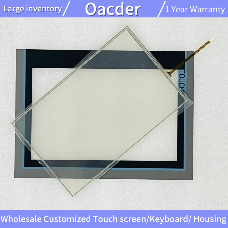 Panel de pantalla táctil digitalizador de vidrio para TP1200 6AV2124 6AV2 124-5MC00-0YY0, película frontal, película protectora de superposición