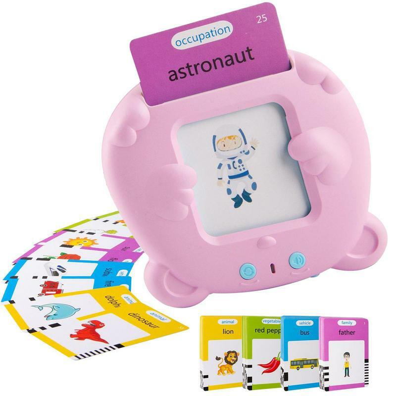 Electronic Early Education Machine Learning Machine With 112pcs Cards Double-Side Learning Resource Talking Flash Cards