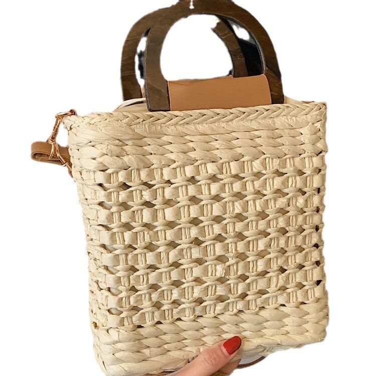 2024 New Style Casual Handbag Straw Woven Bag Purses and Handbags Crossbody Bags for Women