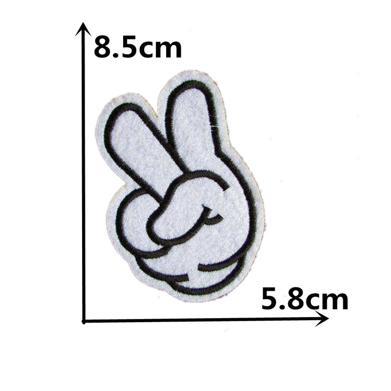 Fashion sewing DIY Excipients Accessories Banner patch decorate Material bag clothing hot melt adhesive ironing badge embroidere
