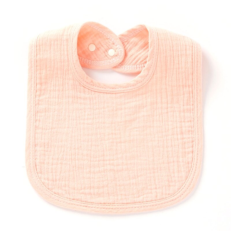 Baberos de baba para alimentación de bebés, 4 capas de gasa de algodón, toalla para Saliva, Bandana, tela para eructar para