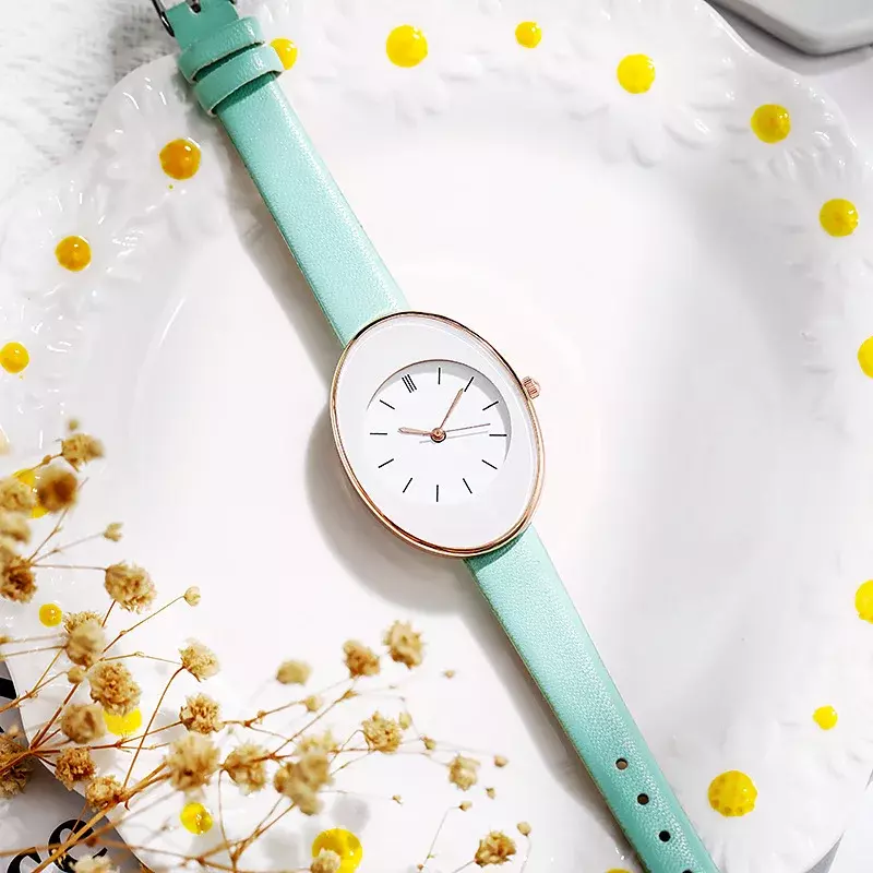 Jam tangan mode untuk wanita penjualan terbaik produk jam tangan wanita merek mewah kepribadian wanita sabuk sederhana Reloj Mujer