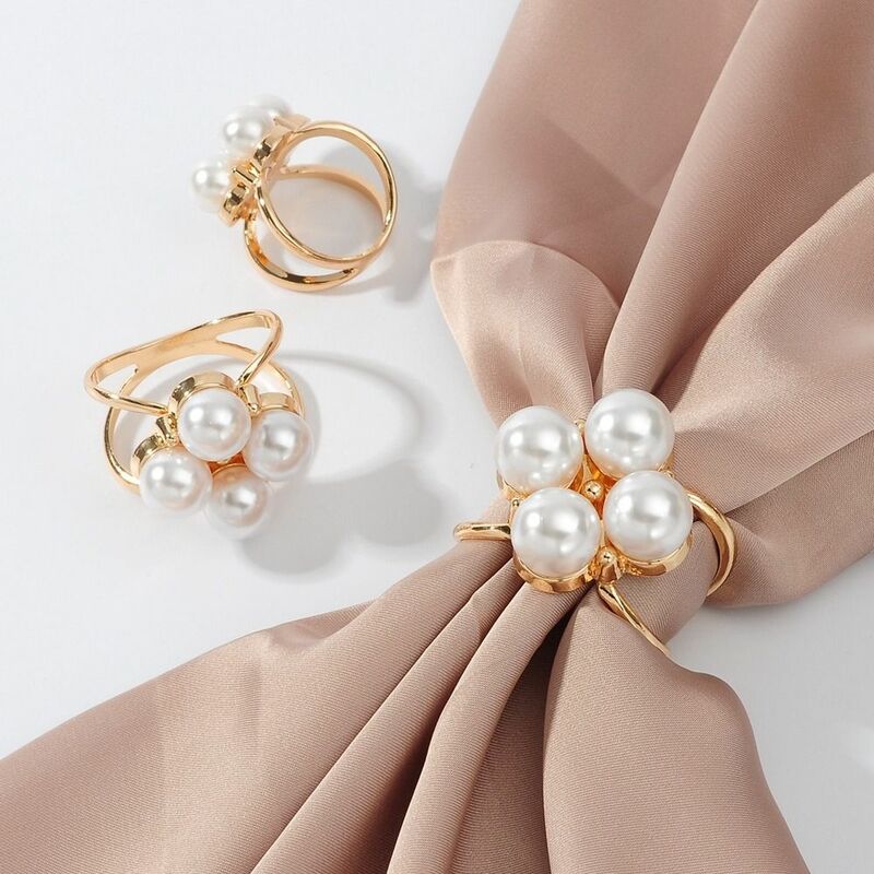Crystal Scarf Buckle Fashion DIY Alloy Brooches Knotting Artifact Multifunctional Shawl Ring Clip Jewelry Accessories