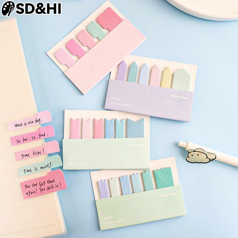 Morandi Series Page Markers Sticky Index Tabs Arrow Flag Tabs Colored Sticky Notes For Page Marker Bookmarks