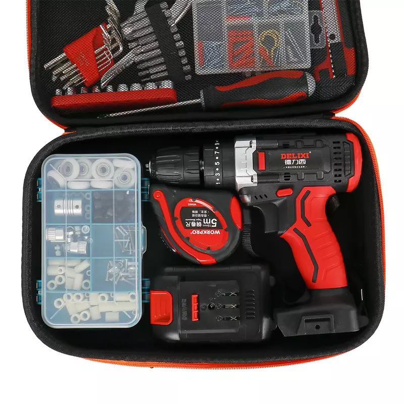 Sac à outils multifonction pour perceuse électrique portable, étui de rangement pour outils, matériel d'électricien, sac de gril Oxford étanche