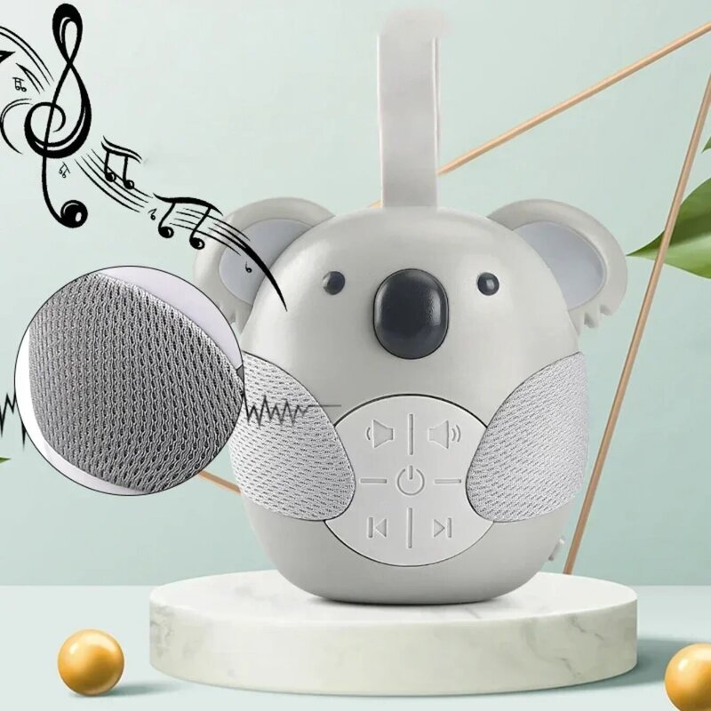 Портативный шумоподавляющий аппарат для малышей Koala, звуковой аппарат для сна, успокаивающий музыкальный плеер для новорожденных, детская коляска