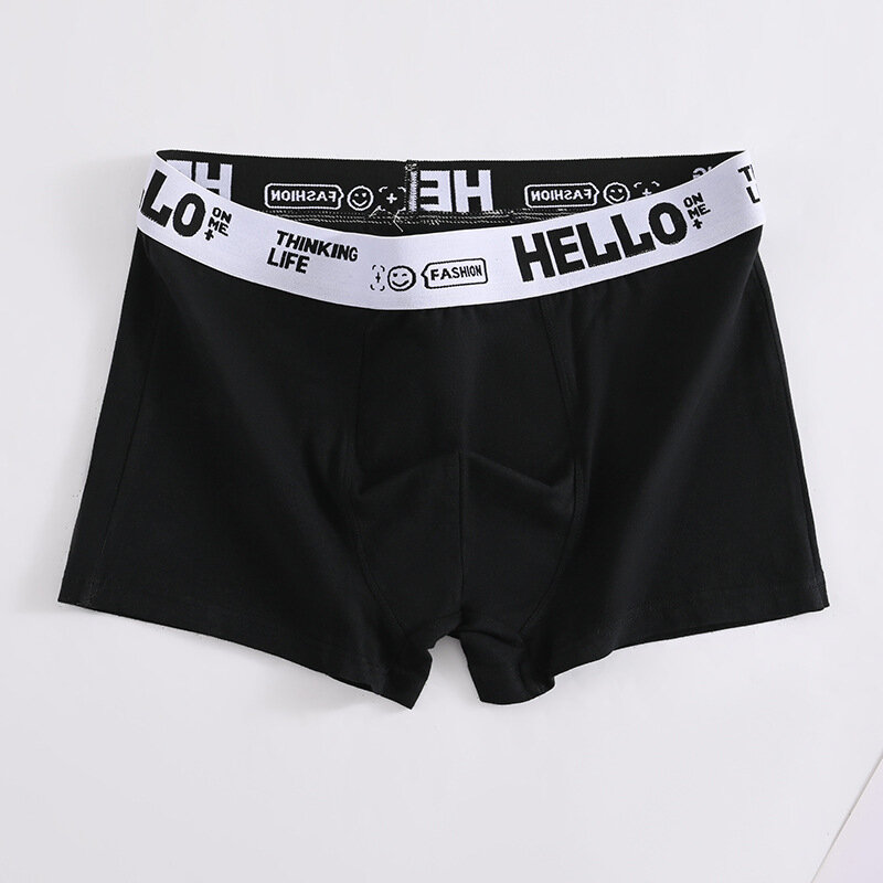 10 Pcs Men's Panties Boxer Briefs Breathable Underwear Men Shorts Underpants Comfortable Boy Boxers Plus Size M-4XL