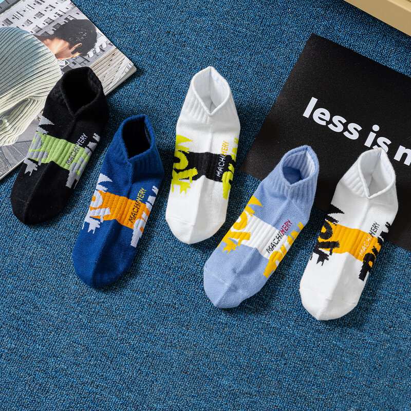 ถุงเท้าคอฟฟิตี้เอวต่ำสำหรับใส่ในบ้านถุงเท้าถุงเท้ารัดข้อทันสมัยระบายอากาศได้ดี