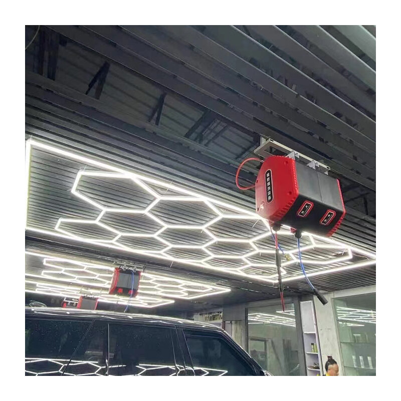 Professionele Ontwerp Auto Detaillering Apparatuur Auto Wassen Tunnel Showroom Auto Zorg Led Werkplaats Licht