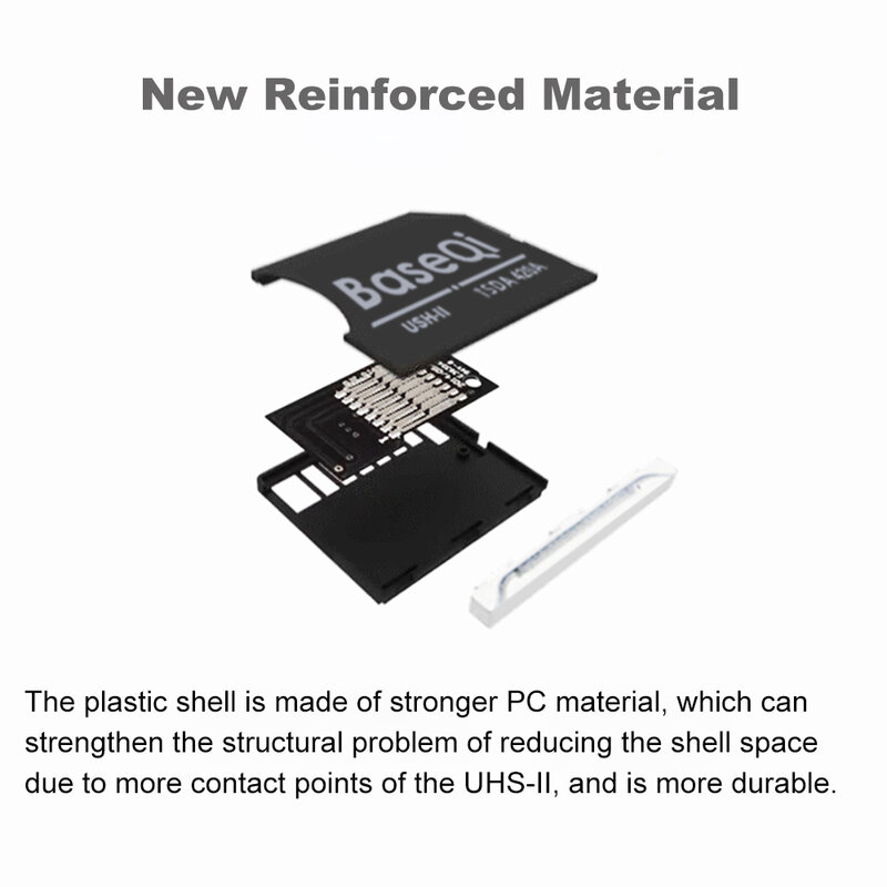 Adaptador de tarjeta MicroSD 303a, Minidrive completamente oculto, adecuado para Macbook pro14inch, 16 pulgadas, M1/M2/M3 2024/23/22/21, Baseqi 420a