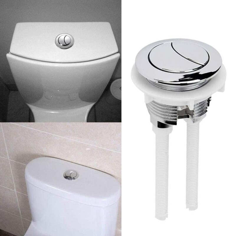 2 個トイレタンクフラッシュボタントイレ水タンクボタントイレアクセサリー G6KA