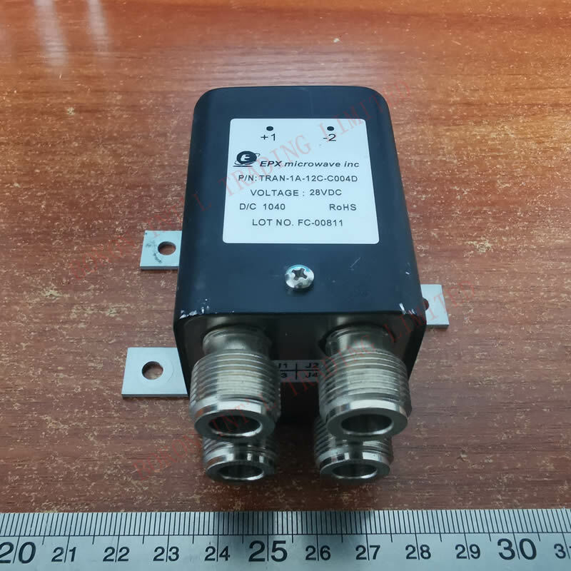 Relé Coaxial de CC a 4GHz, 28 voltios, RRTL-SR040, 28 Vdc, interruptor de microondas, RTL-SR040