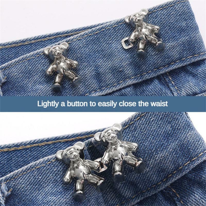Metalowe guziki redukują talię z kreskówek guziki do dżinsów odzież z guzikami akcesoria najgorętsze modne akcesoria zapinane na guziki