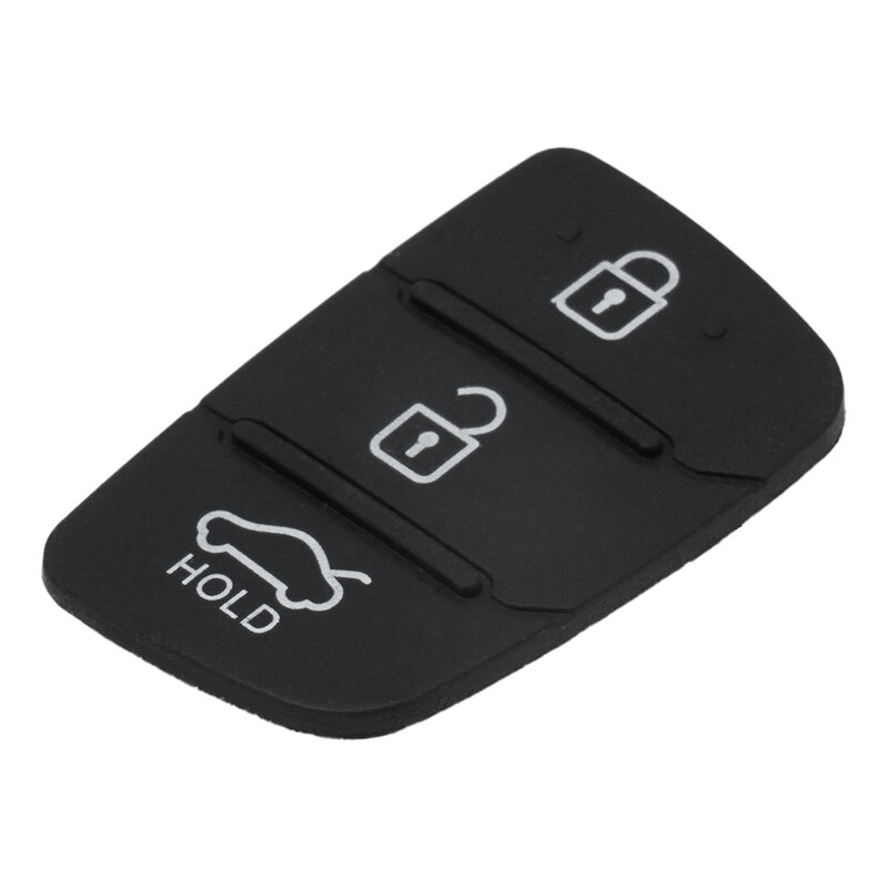 Key Shell Rubber Pad Compatible with For Hyundai Creta I20 I40 Tucson Elantra IX35 IX45 Premium Rubber Material