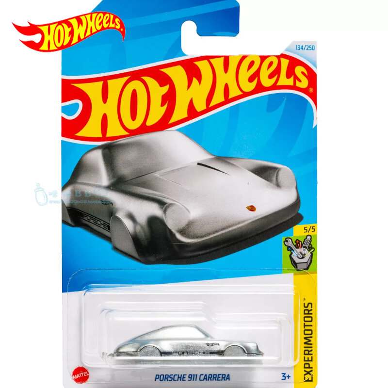 2024F оригинальный автомобиль Hot Wheels Porsche 911 Carrera брелок игрушка для мальчика 1/64 литая модель автомобиля из сплава Brinquedo подарок на день рождения