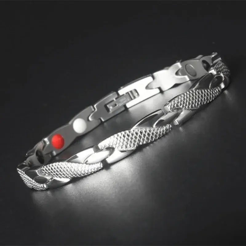 1 Stuk Heren Retro Creatieve Armband Gezondheidszorg Mix En Match Magnetische Armband Detox Afslanken Armband Voor Vrouwen