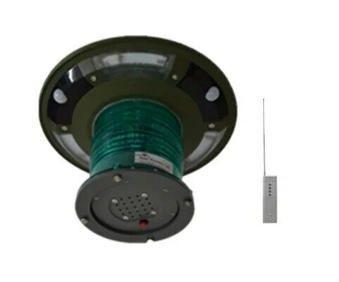 Solar Security security Voice reminder with LED Lighting for Danger Warning