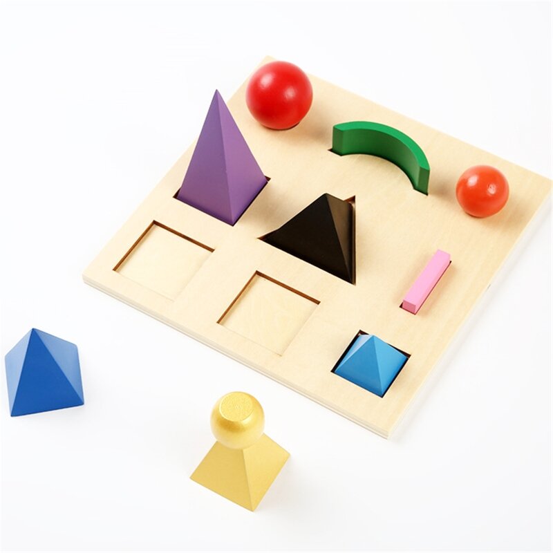 Mainan Bahasa Kayu Bahasa Montessori Puzzle Tangram untuk Dropship Anak Prasekolah