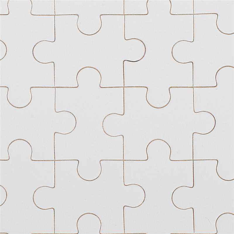 빈 직소 퍼즐 조각, 열 전달 퍼즐 공예, DIY 직소 퍼즐 공예, 5 세트
