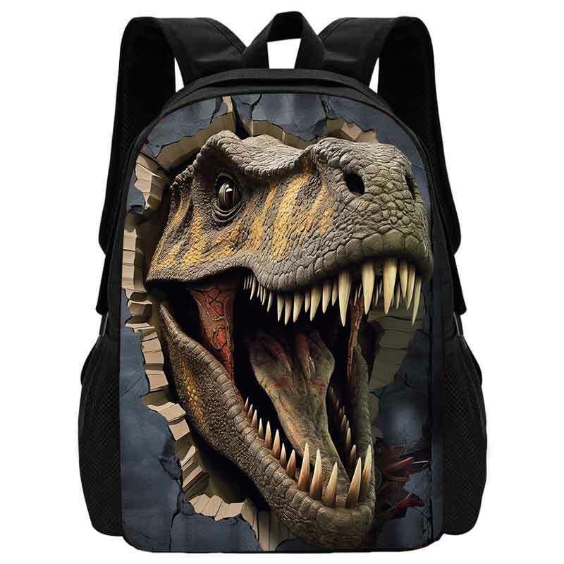 Рюкзак для мальчиков с динозавром для школы, рюкзак с принтом животных, фотография девушек, вместительный Детский рюкзак, лучший подарок
