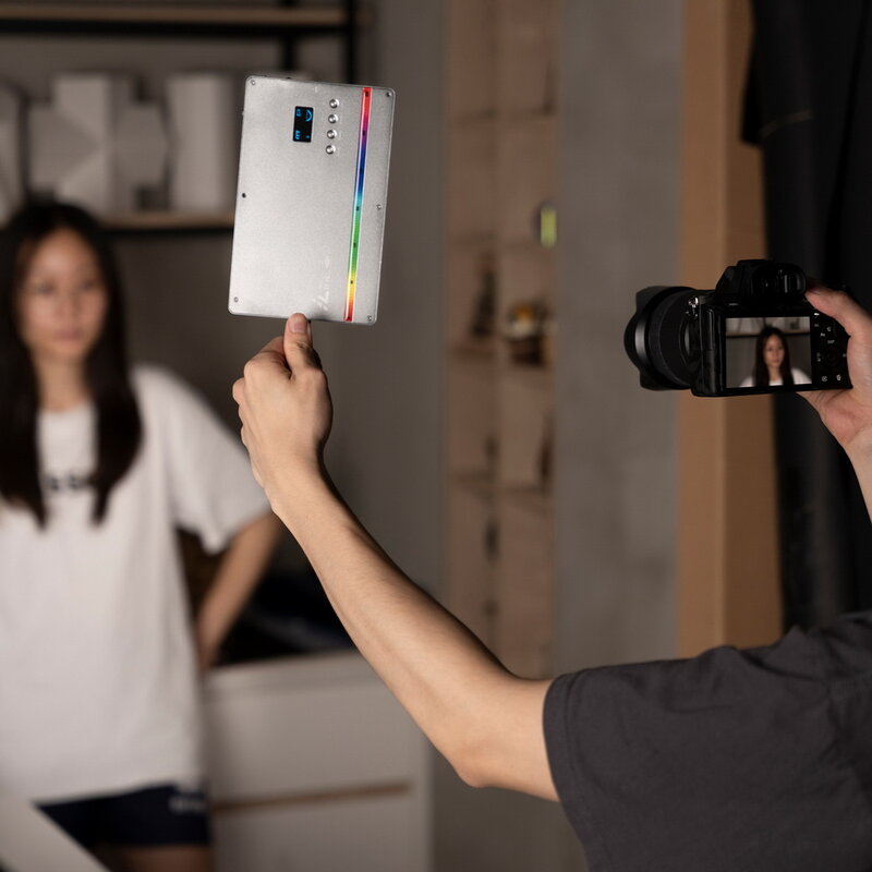 Selens AL-Max RGB Full Color Magnetic LED Light Camera luce di riempimento portatile per DSLR Video Studio Phone Camera Camcorder Live TV
