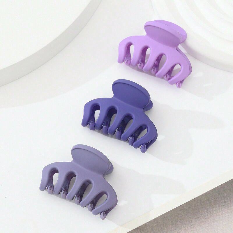 3PCS/Set Multi-style New Fashion Small Frosted Geometry Clip Hairpin Barrettes for Women Girl Accessories Headwear  Wholesale