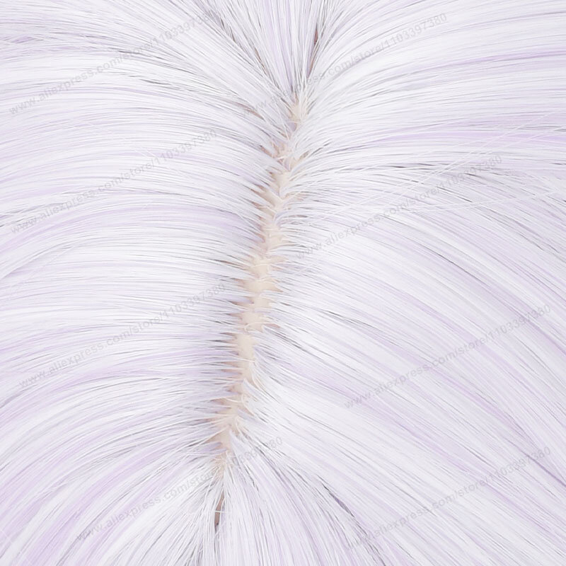 Парик для косплея черного лебедя Honkai:Star Rail 100 см длинные прямые искусственные волосы с фиолетовым градиентом аниме HSR термостойкие синтетические парики